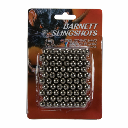 Barnett Slingshot Ammo - .385 Steel 140 Pack