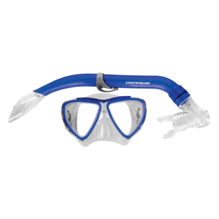 Mirage Set06 Turtle Junior Mask & Snorkel Set - Blue