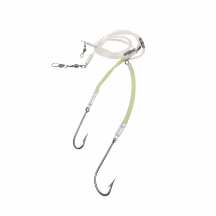 Mustad NZR10 Heavy Duty Cod Rig - Lumo/Green 8/0